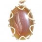 PN461 Agate Pendant in Sterling Silver