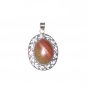 ST417 Agate Pendant in Sterling Silver