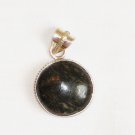 PN062 Unakite Pendant in Sterling Silver