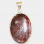 PN081 Unakite Pendant in Sterling Silver