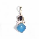 PN161 Opalite Pendant in Sterling Silver