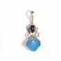 PN161 Opalite Pendant in Sterling Silver