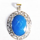 PN295 Opalite Pendant in Sterling Silver