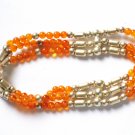 ST021 Carnelian Bracelet in Sterling Silver