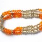 ST021 Carnelian Bracelet in Sterling Silver