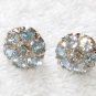ER093 Blue Topaz Earrings set in sterling silver