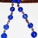 ST422 Blue Jasper Necklace in Sterling Silver