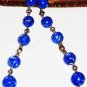 ST422 Blue Jasper Necklace in Sterling Silver