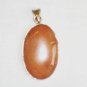 PN083 Carnelian Pendant in Sterling Silver