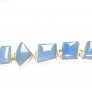 ST155       Chalcedony Bracelet in Sterling Silver
