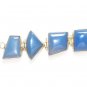 ST155       Chalcedony Bracelet in Sterling Silver