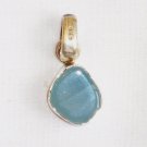 PN064       Chalcedony Pendant in Sterling Silver