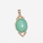 PN088       Chalcedony Pendant in Sterling Silver