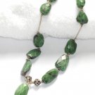 ST048 Chyroprase Necklace in Sterling Silver