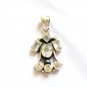 ST257      Cuboc Zirconia Pendant in Sterling Silver
