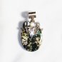 PN181     Dalmation Jasper Pendant in Sterling Silver