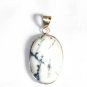 PN251     Dendrite Opal Pendant in Sterling Silver