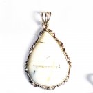 PN252     Dendrite Opal Pendant in Sterling Silver