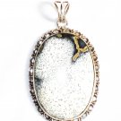 PN261     Dendrite Opal Pendant in Sterling Silver