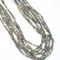 ST343       Grass  Necklaces in Sterling Silver