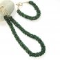 ST354      Green Onyx Necklace and Bracelet Set in Sterling Silver
