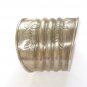 AQ177     Antique Silver Bangle in Sterling Silver