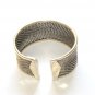 AQ178     Antique Silver Bangle in Sterling Silver