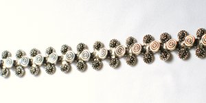 AQ154     Antique Silver Bracelet in Sterling Silver