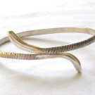 AQ182  Antique Snake Silver Bracelet in Sterling Silver