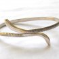 AQ182  Antique Snake Silver Bracelet in Sterling Silver