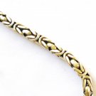 AQ134  16 Inch   Antique Silver Chain
