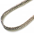 AQ135  14 inch    Antique Silver Chain