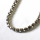 AQ136  16 Inch   Antique Silver Chain