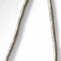 AQ137  18 inch   Antique Silver Chain