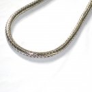 AQ137  18 inch   Antique Silver Chain