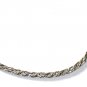 AQ138  18 inch   Antique Silver Chain