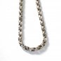 AQ139  18 inch   Antique Silver Chain