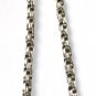 AQ139  18 inch   Antique Silver Chain