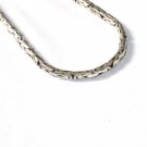 AQ144  17 inch   Antique Silver Chain