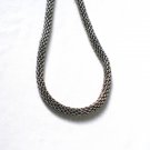 AQ145  17 inch   Antique Silver Chain
