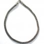 AQ145 17 inch Antique Silver Chain