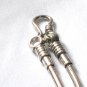 AQ147 17 inch Antique Silver Chain