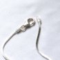 AQ149  15 inch    Antique Silver Chain