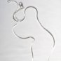 AQ149 17 inch Antique Silver Chain