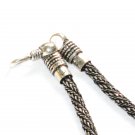 AQ157  17 inch   Antique Silver Chain