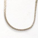 AQ158  18 inch   Antique Silver Chain
