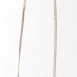 AQ158  16 Inch   Antique Silver Chain