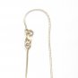 AQ158 16 Inch Antique Silver Chain