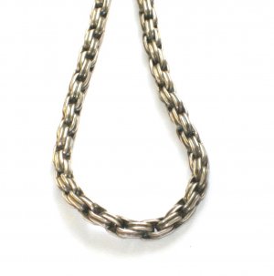 AQ164  16 Inch   Antique Silver Chain
