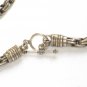 AQ164  16 Inch   Antique Silver Chain